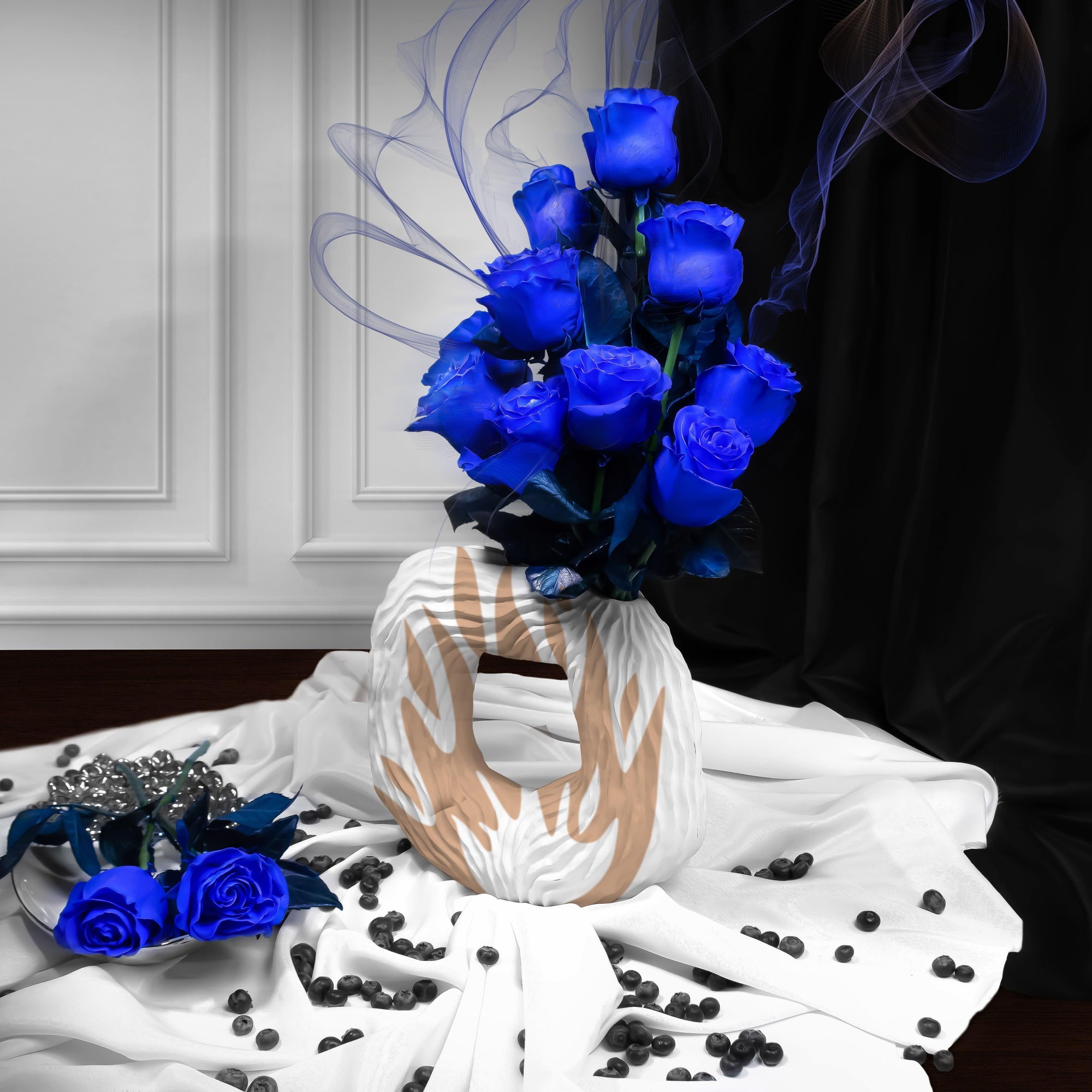 Blue Astral Roses Best Roses #1 Roses Best Gift - Roses del fuego