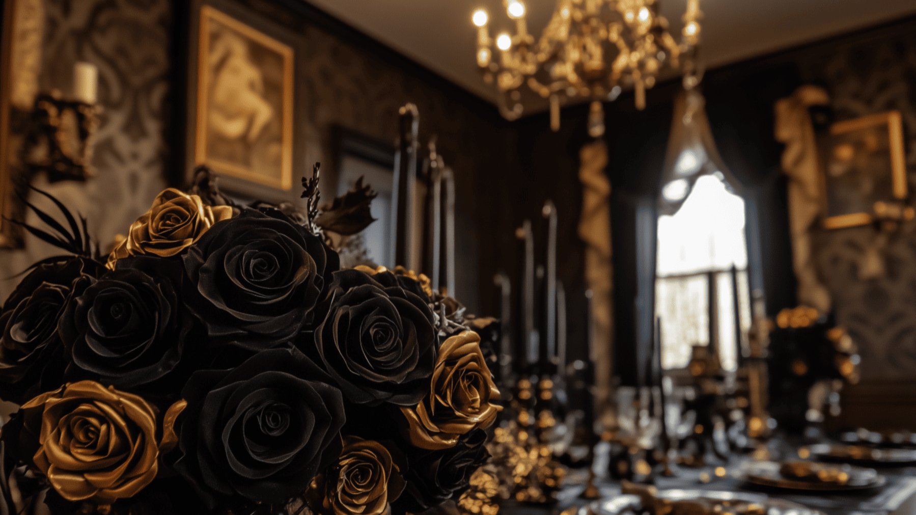 Fall & Halloween Collection - Roses del fuego