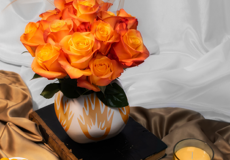 Elevate your Space: Luxe Volcanic Roses, All Elegant Colors and Blooms ...