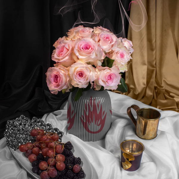 Pink Fairy Roses – Roses del fuego