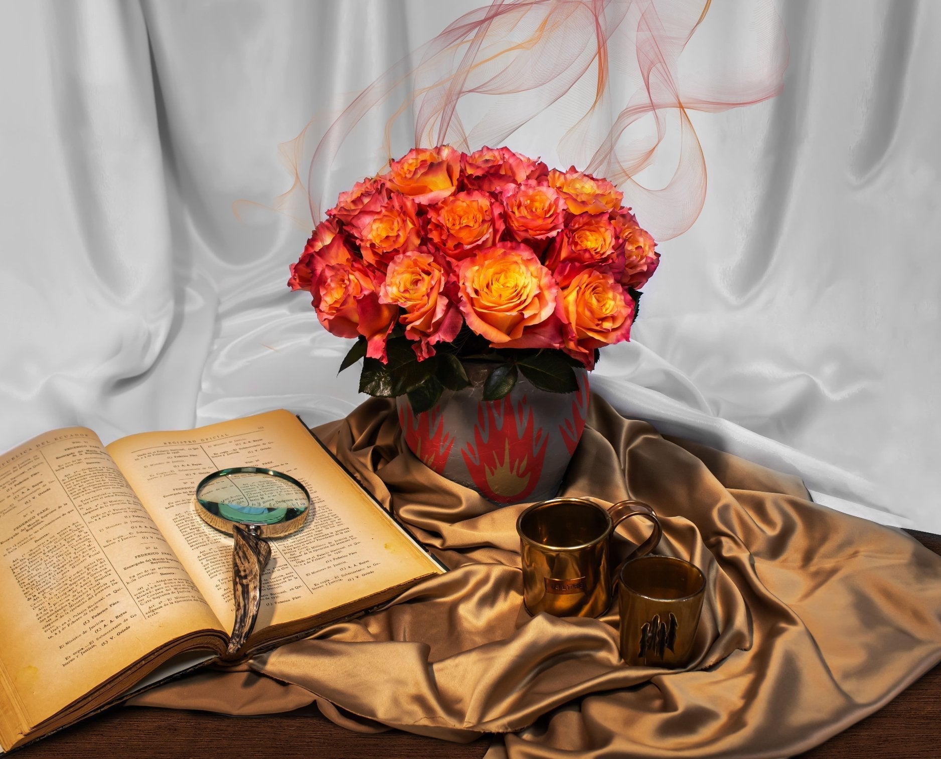 Elevate your Space: Luxe Volcanic Roses, All Elegant Colors and Blooms ...