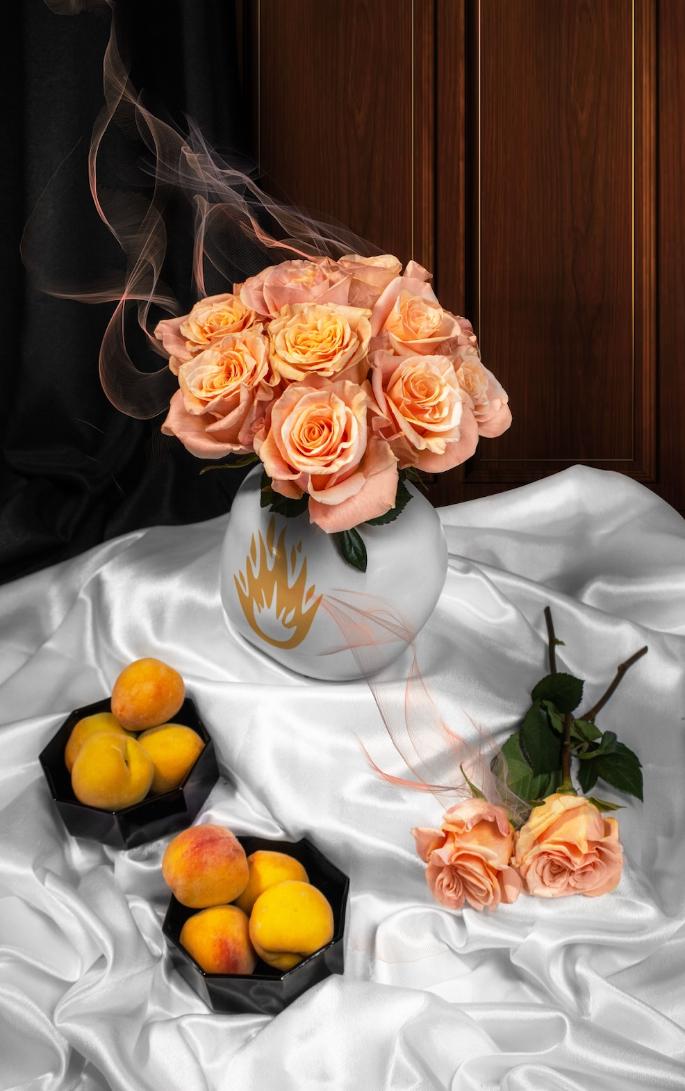 Peach Perfume Roses